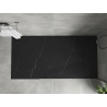Mexen Hugo rectangular SMC shower tray 180 x 80 cm, black stone - 42758018
