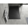 Mexen Hugo rectangular SMC shower tray 140 x 90 cm, black stone - 42759014