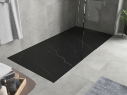 Mexen Hugo rectangular shower tray SMC 170 x 90 cm, black stone - 42759017