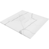 Mexen Hugo square shower tray SMC 100 x 100 cm, white stone - 42151010