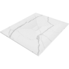 Mexen Hugo rectangular SMC shower tray 120 x 100 cm, white stone - 42151012