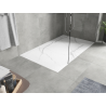 Mexen Hugo rectangular SMC shower tray 150 x 80 cm, white stone - 42158015