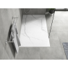 Mexen Hugo rectangular SMC shower base 160 x 90 cm, white stone - 42159016