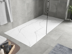 Mexen Hugo SMC Rectangular Shower Tray 180 x 80 cm, White Stone - 42158018