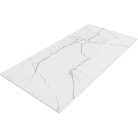 Mexen Hugo SMC Rectangular Shower Tray 180 x 80 cm, White Stone - 42158018