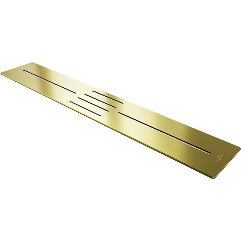 Mexen Toro shower tray cover 130-160 cm, gold - 43920050