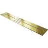 Mexen Toro shower tray cover 130-160 cm, gold - 43920050