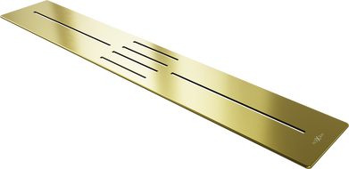 Mexen Toro shower tray cover 130-160 cm, gold - 43920050