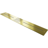 Mexen Toro bath screen for shower tray 170-200 cm, gold - 43930050
