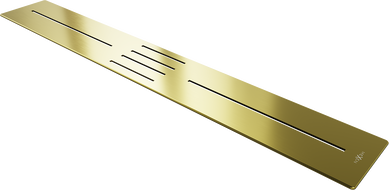 Mexen Toro bath screen for shower tray 170-200 cm, gold - 43930050