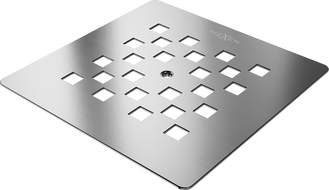 Mexen Stone+ shower tray cover, gun gray brushed - 44910066