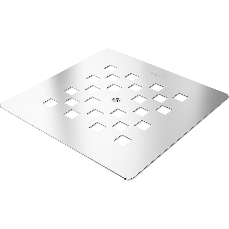 Mexen Stone+ shower tray cover, inox - 44910001