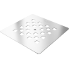 Mexen Stone+ shower tray cover, inox - 44910001