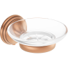 Mexen Lusso soap dish, antique copper - 70A16855-45