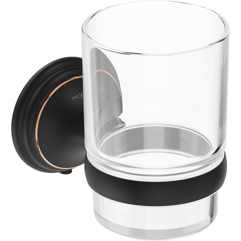Mexen Lusso toothbrush holder, antique black - 70A16851-79