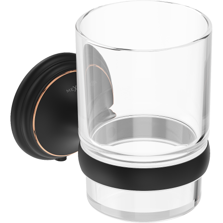 Mexen Lusso toothbrush holder, antique black - 70A16851-79