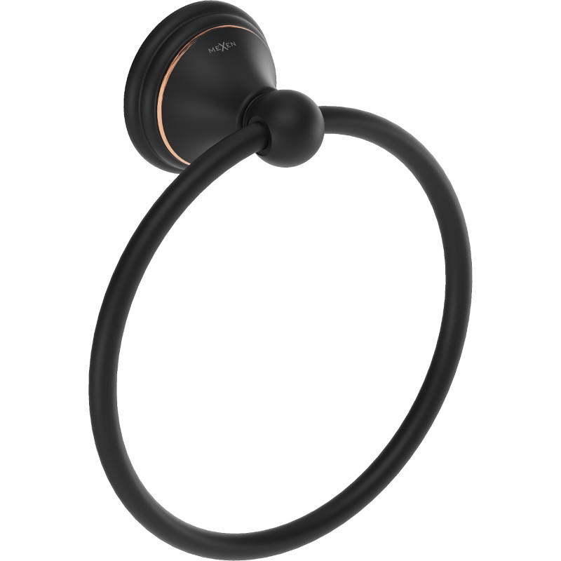 Mexen Lusso towel rack, antique black - 70A16831-79