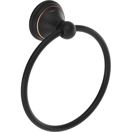 Mexen Lusso towel rack, antique black - 70A16831-79