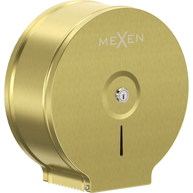Mexen Spira-U toilet paper holder, brushed gold - 70K540-55