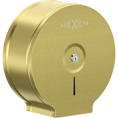 Mexen Spira-U toilet paper holder, brushed gold - 70K540-55