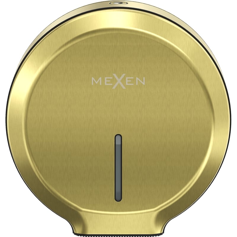 Mexen Spira-E toilet paper container, brushed gold - 70K520-55