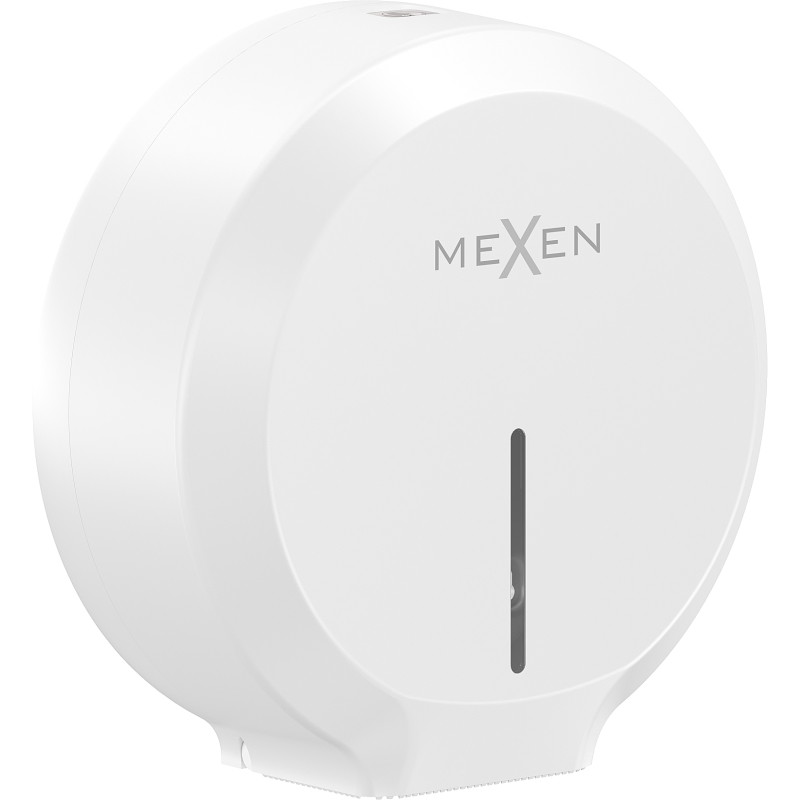 Mexen Spira-S toilet paper container, white - 70K530-20