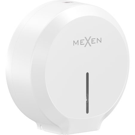 Mexen Spira-S toilet paper container, white - 70K530-20