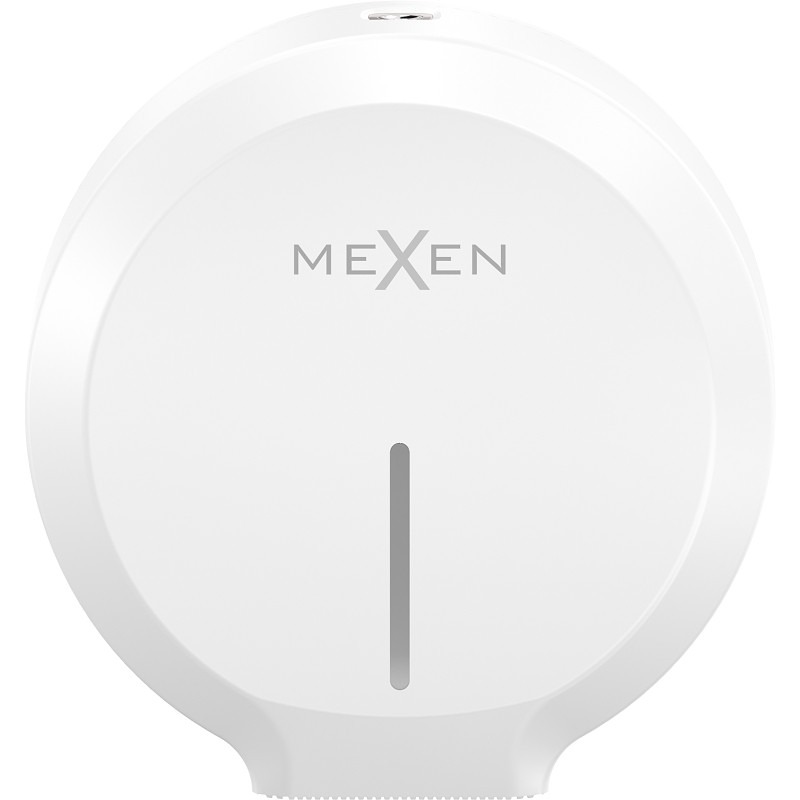 Mexen Spira-S toilet paper container, white - 70K530-20
