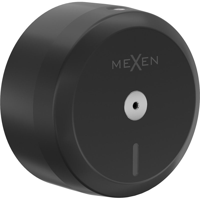 Mexen Spira-Q toilet paper container for central dispensing, matte black - 70K510-70