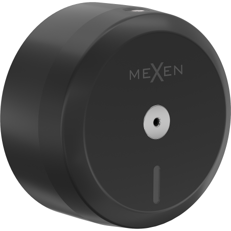 Mexen Spira-Q toilet paper container for central dispensing, matte black - 70K510-70