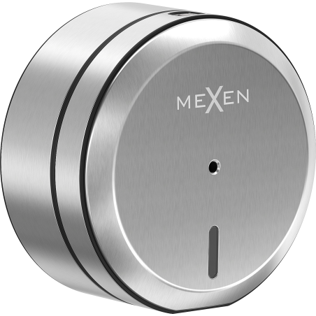 Mexen Spira-R central dispensing toilet paper container, inox - 70K500-01