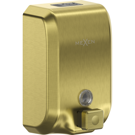 Mexen Purio-V liquid soap dispenser 1200 ml, brushed gold - 70K620-55