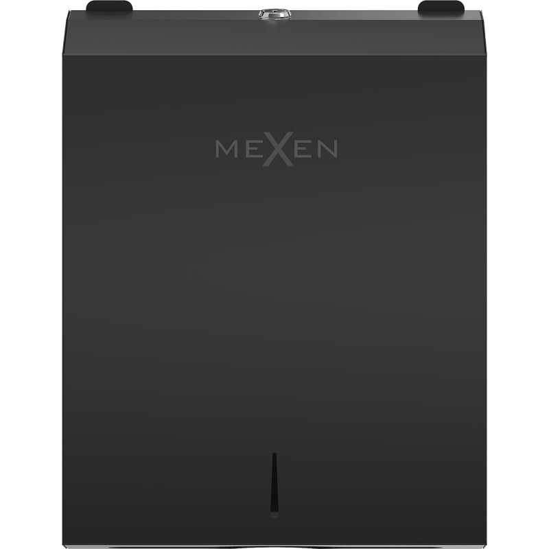 Mexen Verno-H paper towel dispenser, matte black - 70K420-70