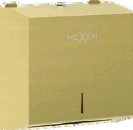 Mexen Verno-L paper towel dispenser, brushed gold - 70K410-55