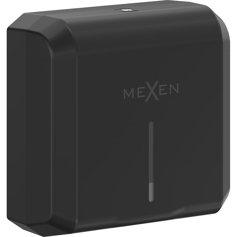 Mexen Verno-E paper towel dispenser, black matte - 70K430-70