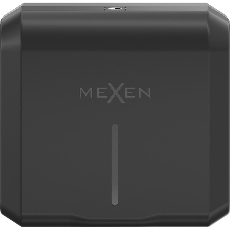 Mexen Verno-E paper towel dispenser, black matte - 70K430-70