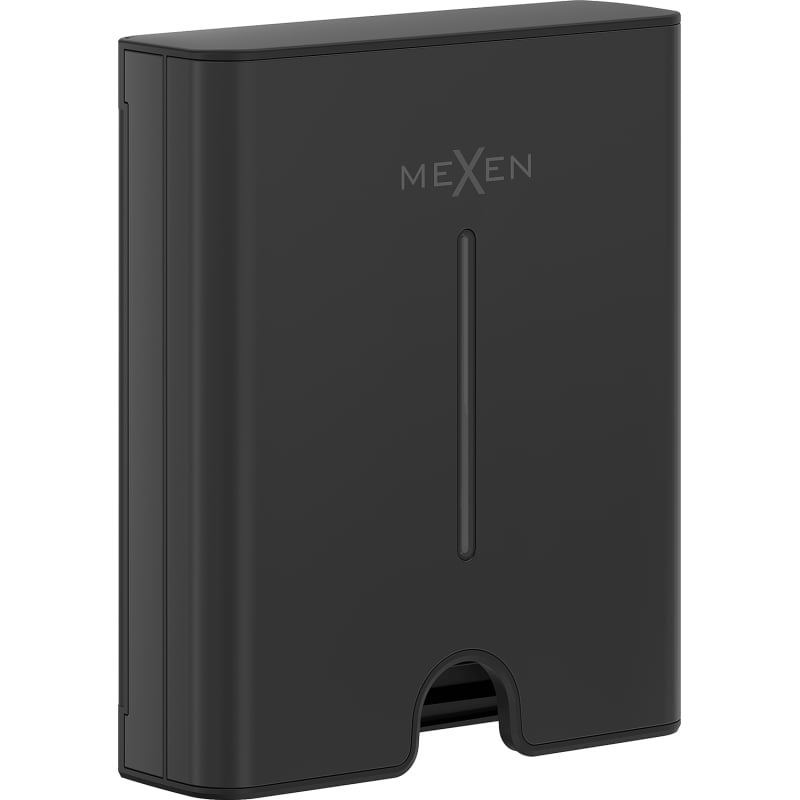 Mexen Verno-C paper towel dispenser, matte black - 70K400-70