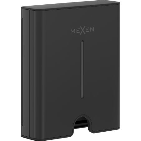 Mexen Verno-C paper towel dispenser, matte black - 70K400-70