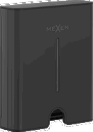 Mexen Verno-C paper towel dispenser, matte black - 70K400-70