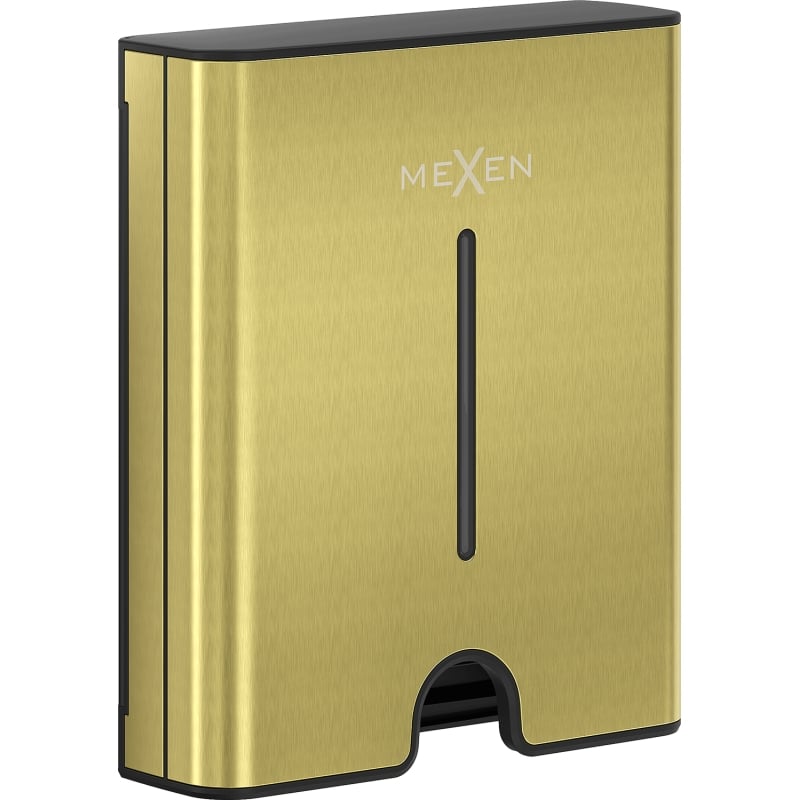 Mexen Verno-C paper towel dispenser, brushed gold - 70K400-55