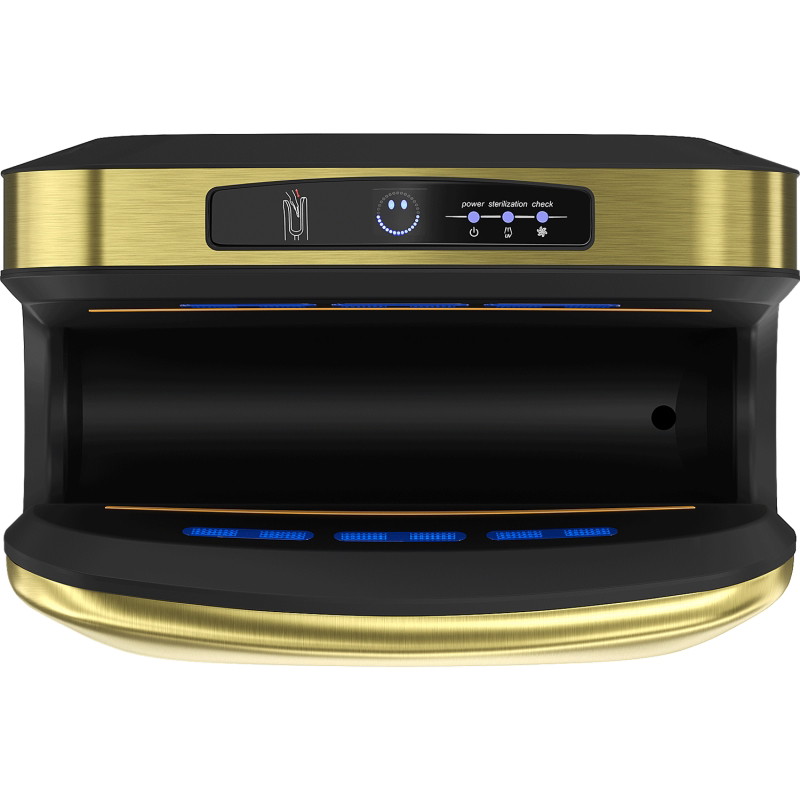 Mexen Ventaro-Pro pocket hand dryer, 1650 W, brushed gold - 70K020-55