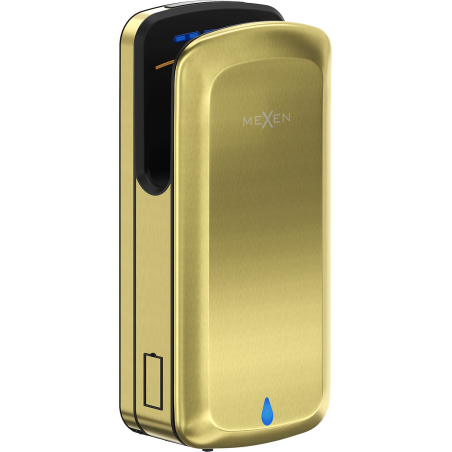 Mexen Ventaro-Pro pocket hand dryer, 1650 W, brushed gold - 70K020-55