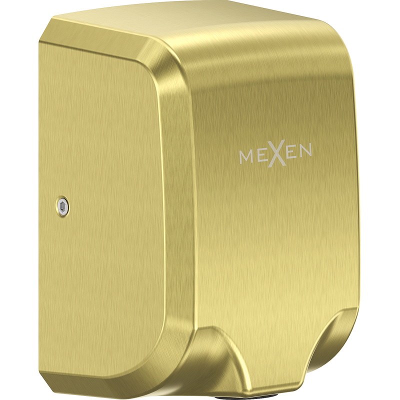 Mexen Ventaro-Uh hand dryer, 1350 W, brushed gold - 70K032-55