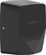 Mexen Ventaro-Mh hand dryer, 1350 W, black matte - 70K052-70