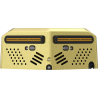 Mexen Ventaro-Yh Slim hand dryer, 1000 W, brushed gold - 70K093-55