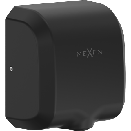 Mexen Ventaro-V hand dryer, 1800 W, matte black - 70K040-70