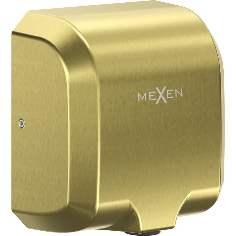 Mexen Ventaro-U hand dryer, 1800 W, brushed gold - 70K030-55