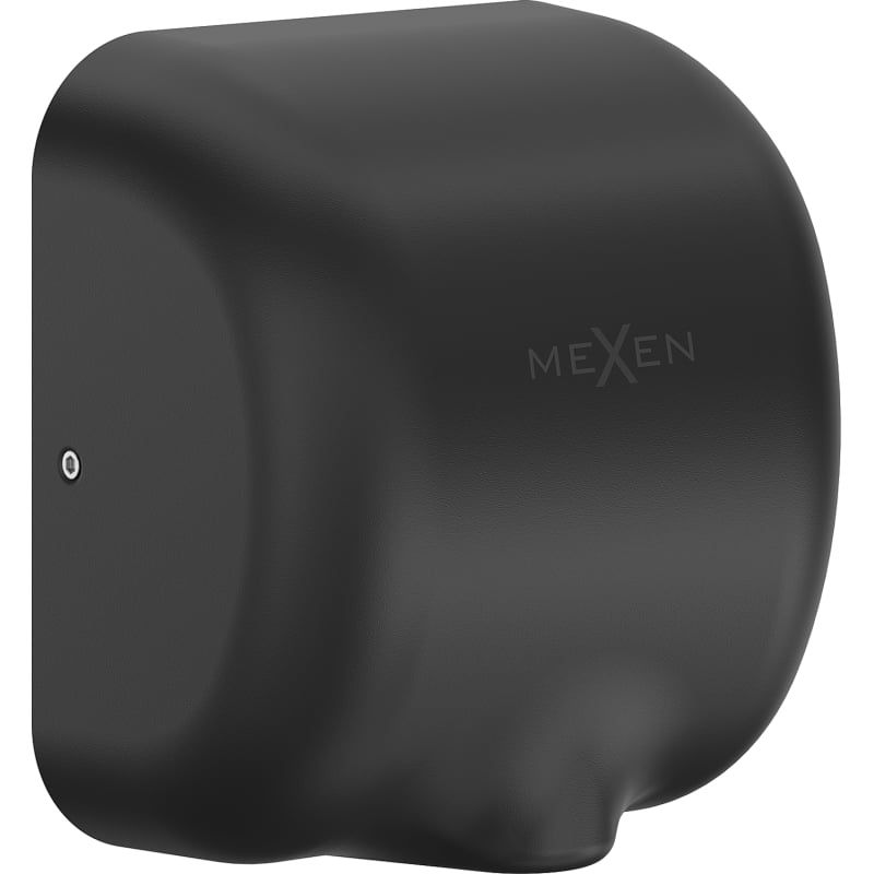 Mexen Ventaro-Q hand dryer, 1800 W, matte black - 70K060-70
