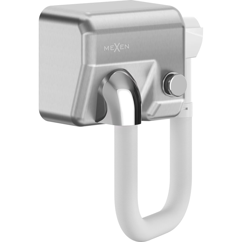Mexen Aquis-P pool hair dryer with hose, 1000 W, inox - 70K210-01