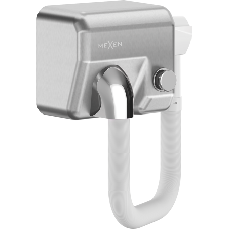 Mexen Aquis-P pool hair dryer with hose, 1000 W, inox - 70K210-01
